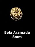 Bola aramada 8mm pct 50g