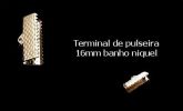 Terminal de pulseira 16mm- pct10pçs